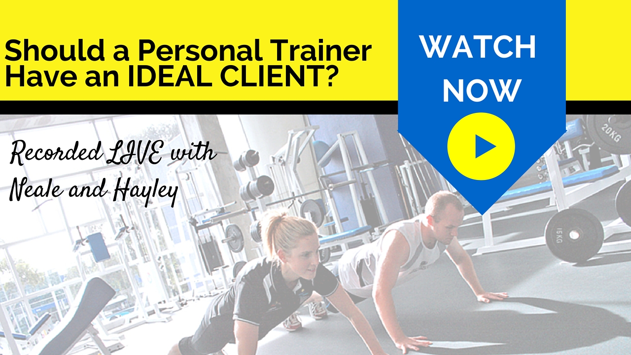 Should a Personal Trainer Have an "Ideal Client" Parallel Coaching