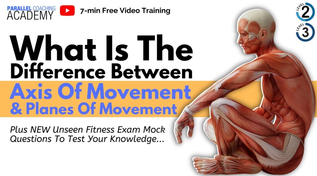 What is the difference between axis of movement and planes of movement