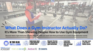 What Does a Gym Instructor Do - Parallel Coaching